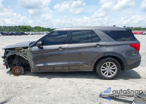 2021 Ford Police Interceptor из США, поврежденный, VIN 1FM5K8AW0MNA08587